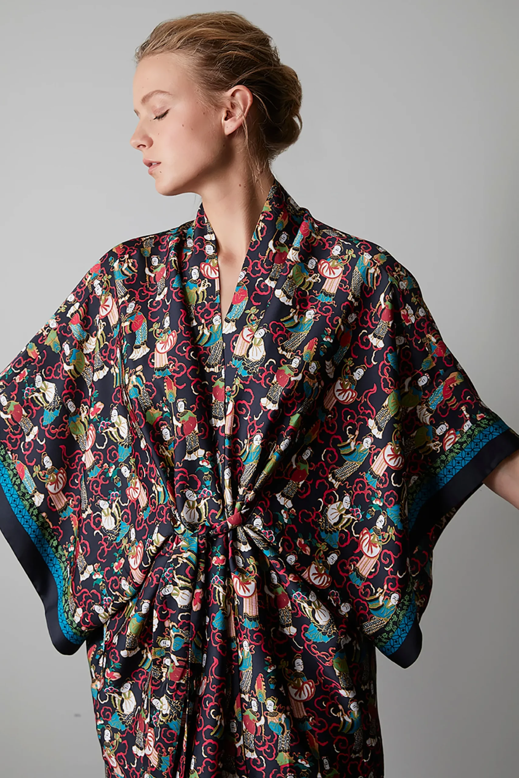 Natori Robes & Kimonos-Tea Garden Robe