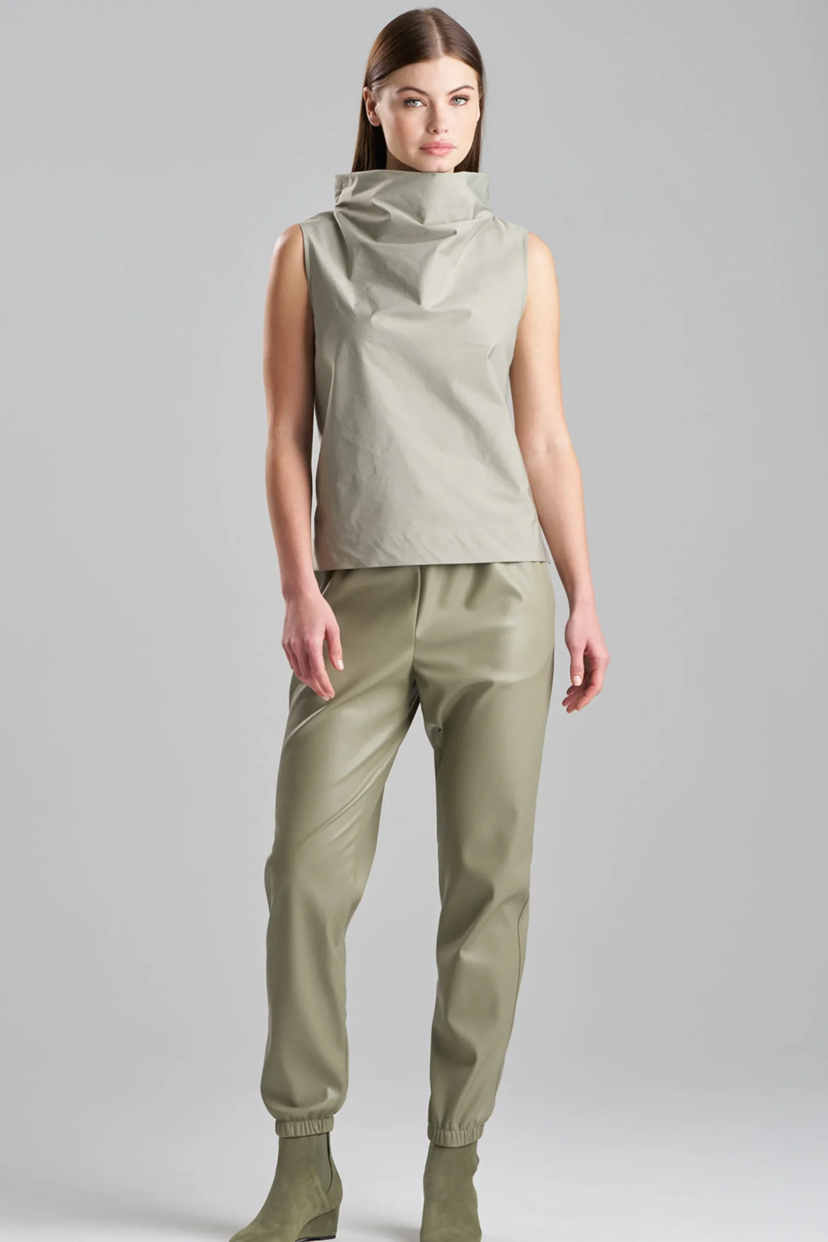 Natori Tops, Shirts & Tunics-Tech Cotton Taffeta Funnel Top