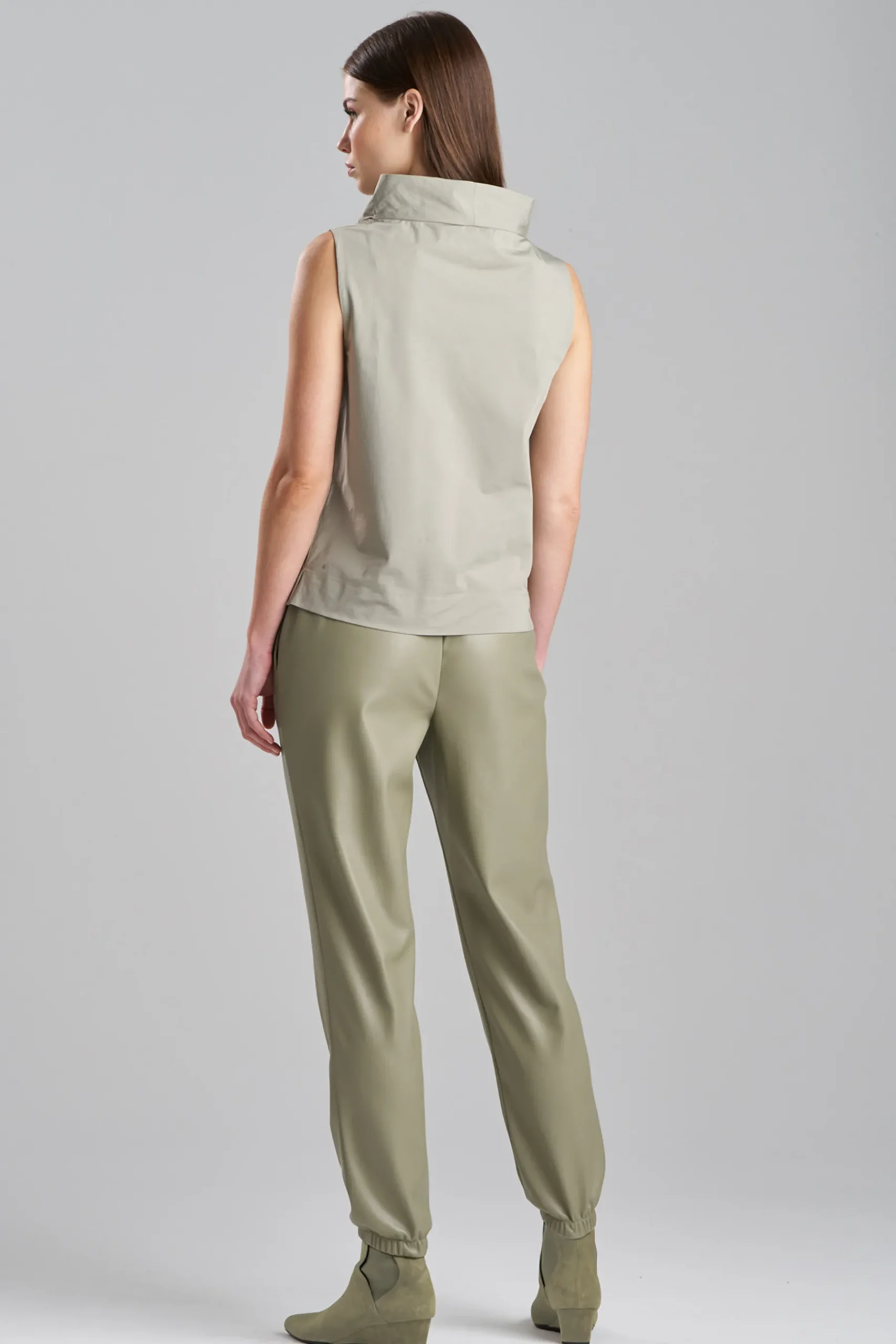 Natori Tops, Shirts & Tunics-Tech Cotton Taffeta Funnel Top
