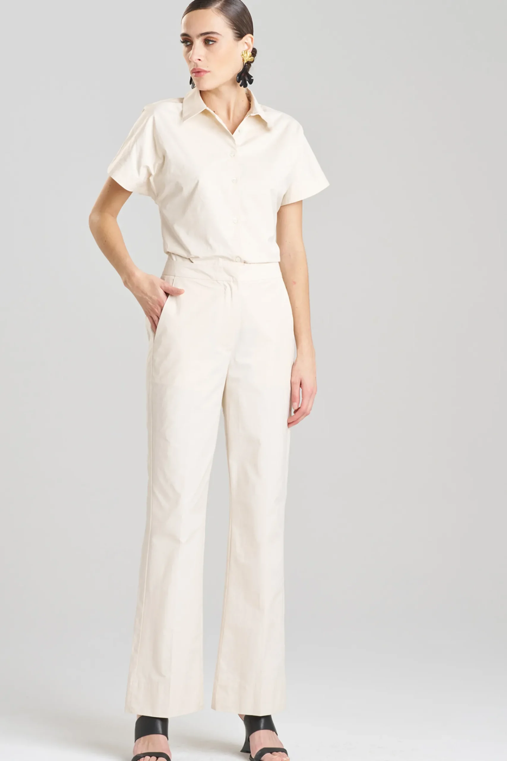 Natori Pants, Skirts & Shorts-Tech Cotton Taffeta Pants