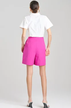 Natori Pants, Skirts & Shorts-Tech Cotton Taffeta Shorts