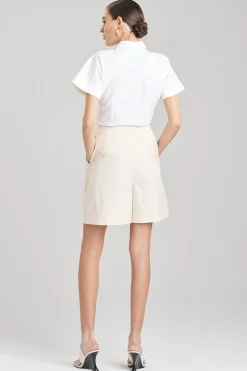 Natori Pants, Skirts & Shorts-Tech Cotton Taffeta Shorts
