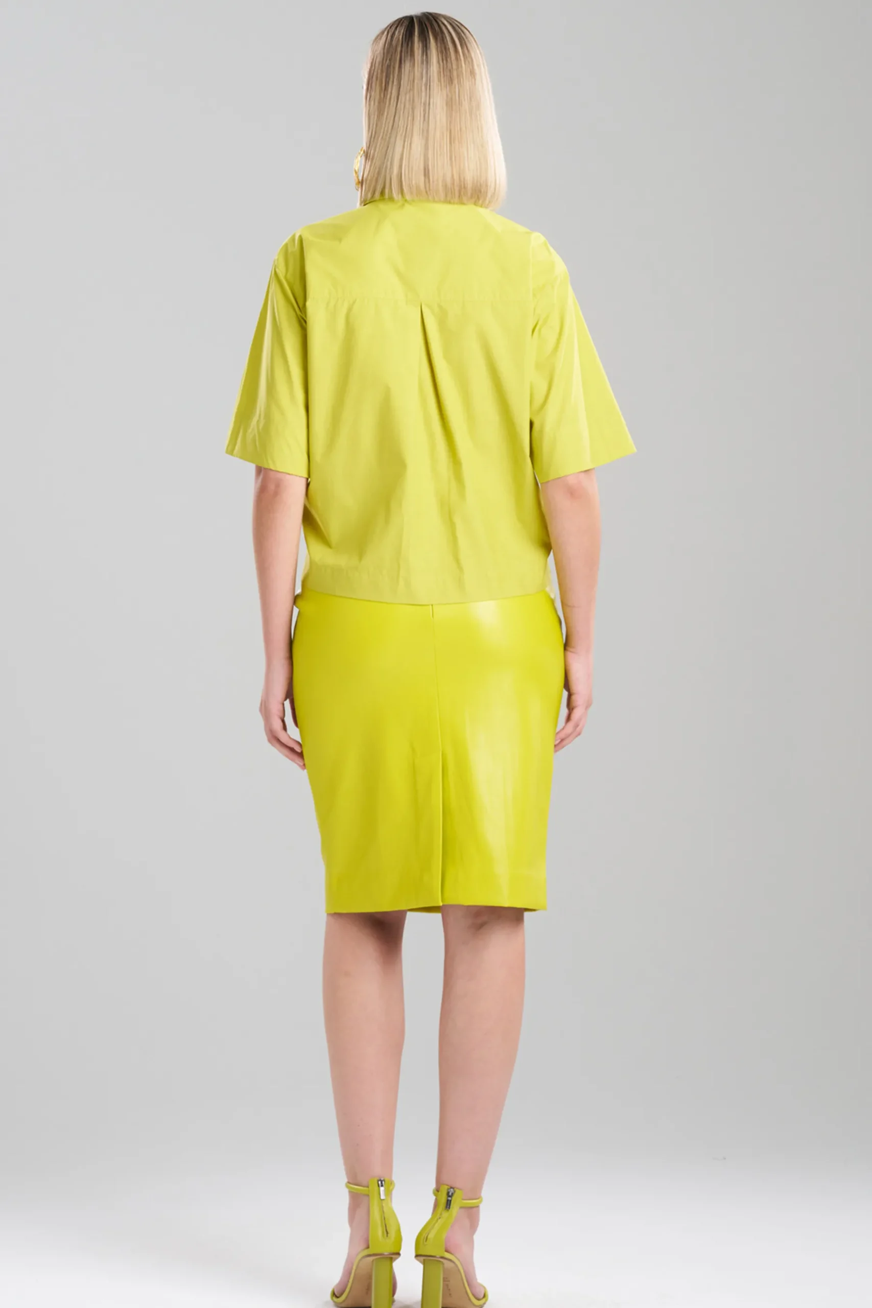 Natori Tops, Shirts & Tunics-Techno Poplin Embroidered Shirt