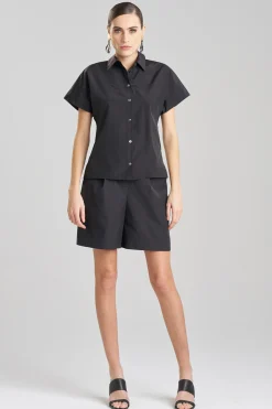 Natori Tops, Shirts & Tunics-Techno Poplin Shirt