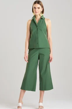 Natori Tops, Shirts & Tunics-Techno Poplin Sleeveless Shirt