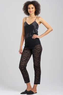 Natori Pajama Bottoms-Temptation Sheer Allover Lace Pants