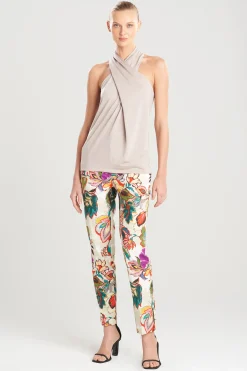 Natori Tops, Shirts & Tunics-TENCEL™ Jersey Crossover Halter Tank