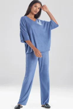 Natori Pajama Tops|Lounge Tops-Terry Lounge Top