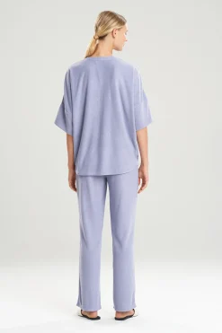 Natori Pajama Tops|Lounge Tops-Terry Lounge Top