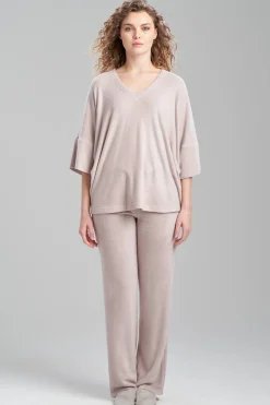 Natori Pajama Tops|Lounge Tops-Terry Lounge Top