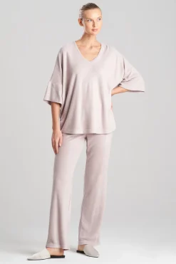 Natori Pajama Tops|Lounge Tops-Terry Lounge Top
