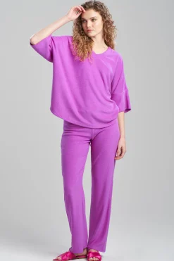 Natori Pajama Tops|Lounge Tops-Terry Lounge Top