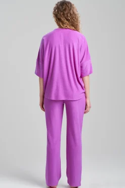Natori Pajama Tops|Lounge Tops-Terry Lounge Top