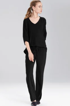 Natori Pajama Tops|Lounge Tops-Terry Lounge Top