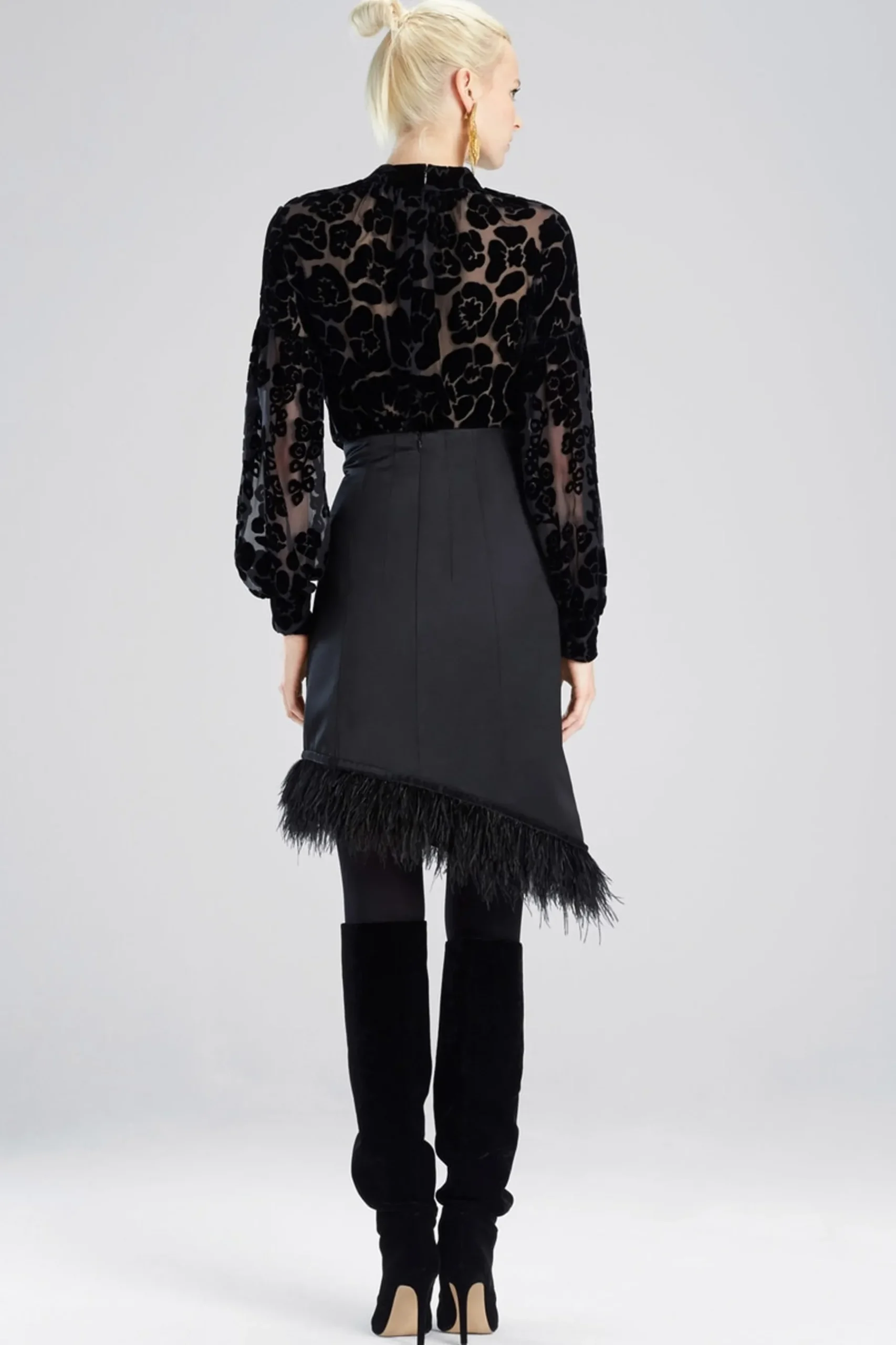 Natori Pants, Skirts & Shorts-Tuxedo Satin Skirt