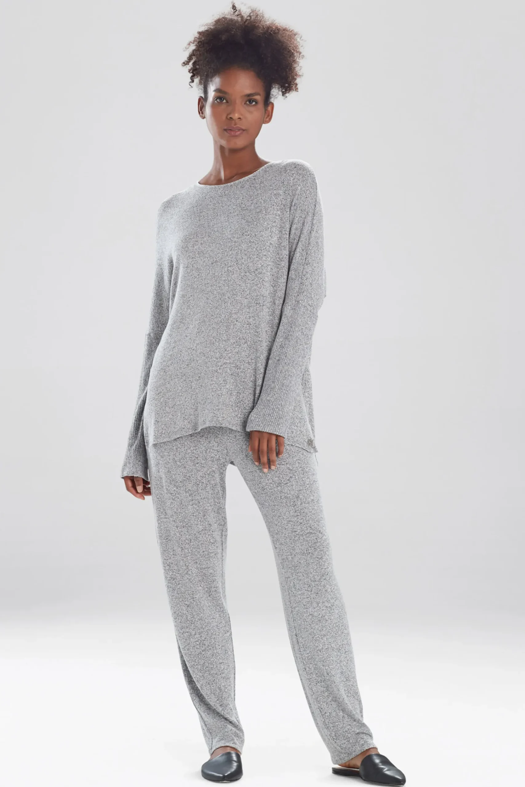 Natori Lounge Tops-Ulla Long Sleeve Top