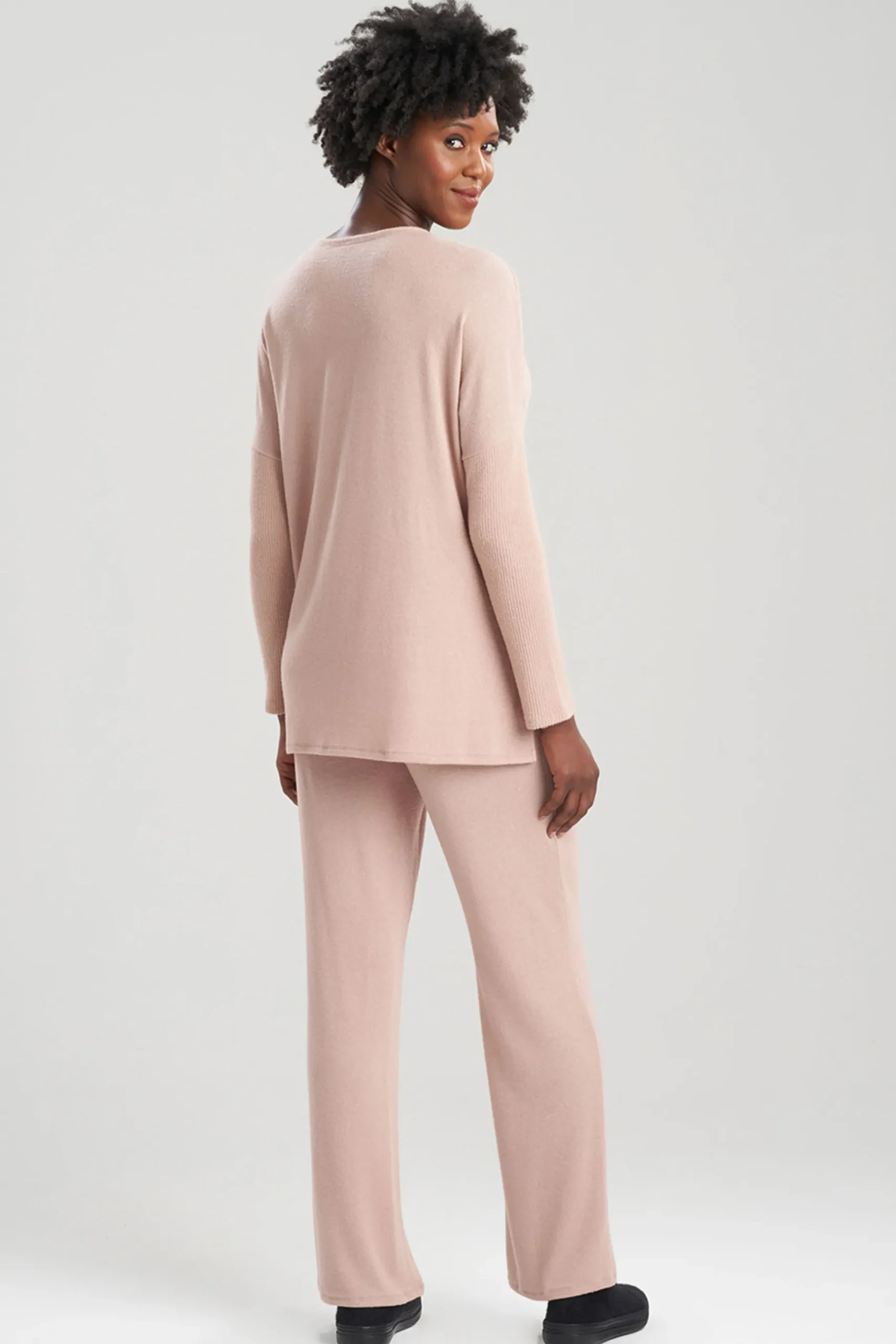 Natori Lounge Tops-Ulla Long Sleeve Top