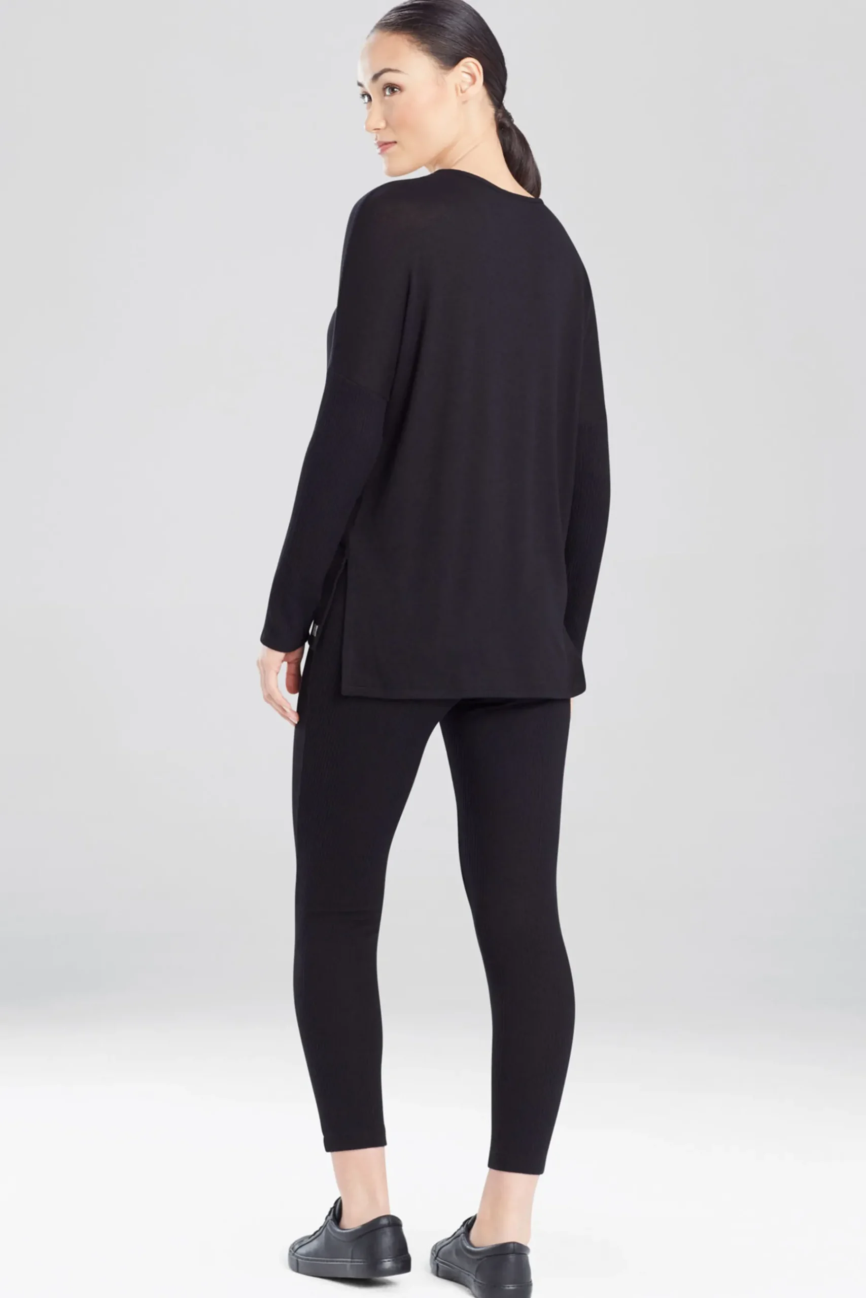 Natori Lounge Tops-Ulla Long Sleeve Top