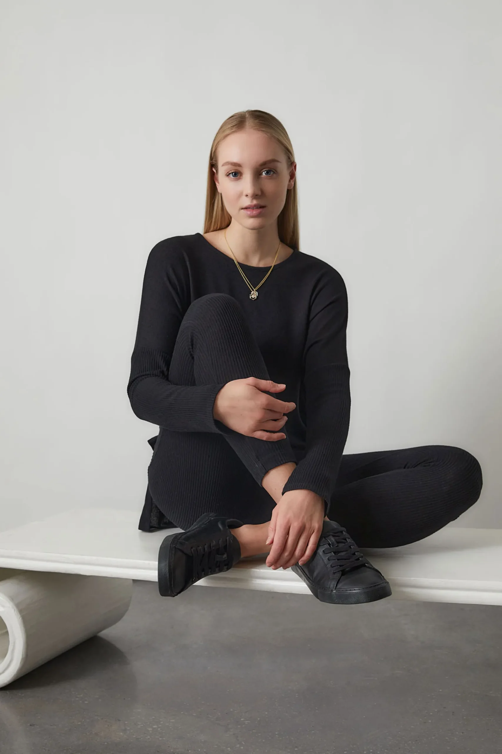 Natori Lounge Tops-Ulla Long Sleeve Top