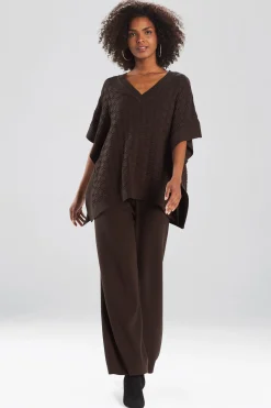 Natori Tops, Shirts & Tunics|Knitwear-Umeda-Sweater Knit Poncho Top