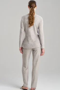 Natori Pajama Tops-Unwind Long Sleeve Top