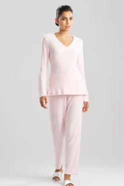 Natori Pajama Tops-Unwind Long Sleeve Top