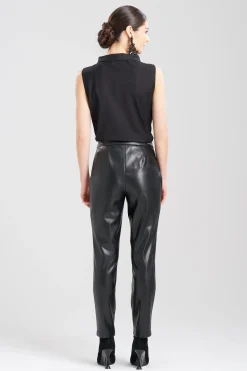 Natori Pants, Skirts & Shorts-Vegan Luxe Lambskin Ankle Pants