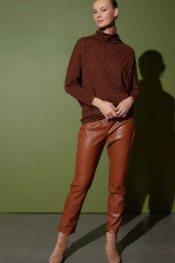 Natori Pants, Skirts & Shorts-Vegan Luxe Lambskin Ankle Pants