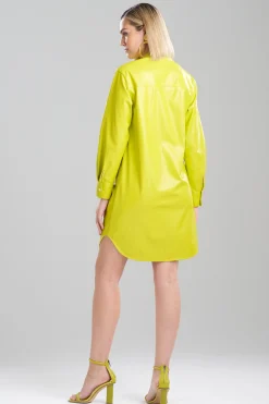 Natori Dresses-Vegan Luxe Lambskin Dress