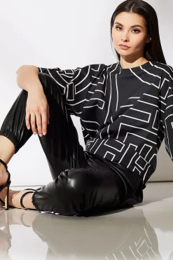 Natori Essentials|Pants, Skirts & Shorts-Vegan Luxe Lambskin Jogger Pants