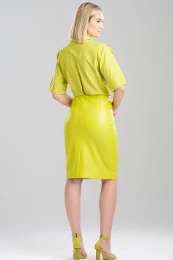Natori Pants, Skirts & Shorts-Vegan Luxe Lambskin Skirt