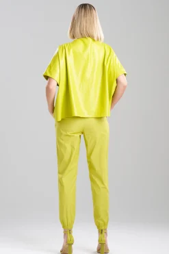 Natori Tops, Shirts & Tunics-Vegan Luxe Lambskin Top