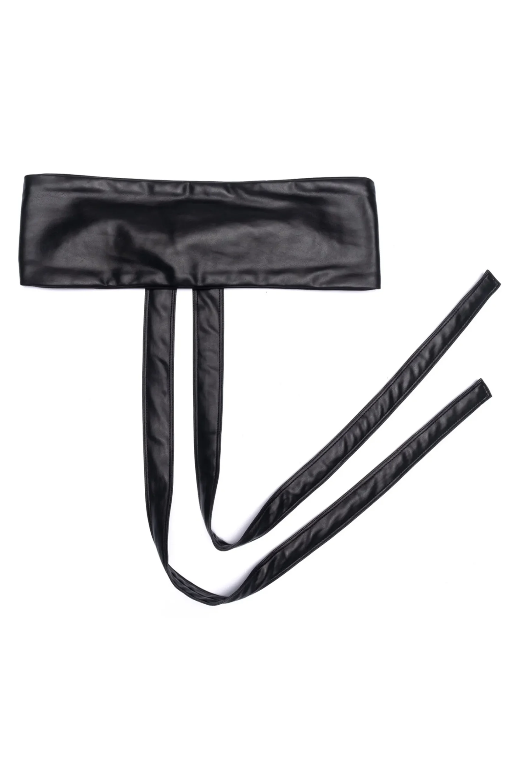 Natori Belts-Vegan Luxe Leather Obi Belt