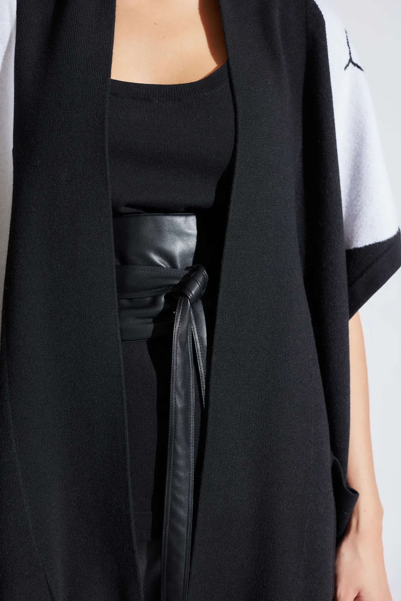 Natori Belts-Vegan Luxe Leather Obi Belt