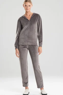 Natori Cardigans & Hoodies-Velour Hoodie
