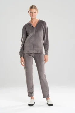 Natori Cardigans & Hoodies-Velour Hoodie