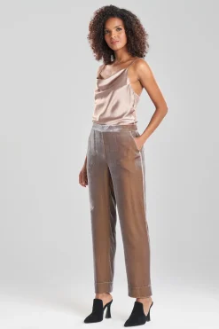 Natori Pants, Skirts & Shorts-Velvet Pull On Pants