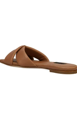 Natori Sandals-Vitta Nappa Leather Slide Sandals