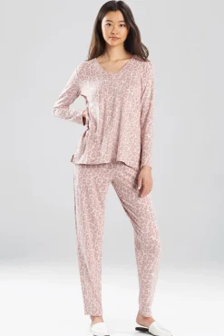 Natori Lounge Bottoms-Wild Instinct Cozy PJ