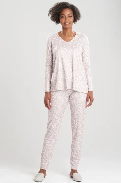 Natori Lounge Bottoms-Wild Instinct Cozy PJ