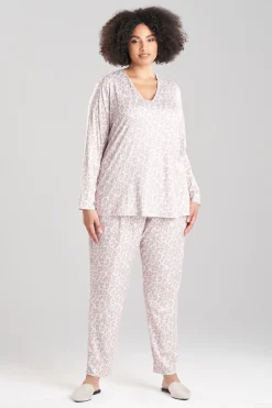 Natori Lounge Bottoms-Wild Instinct Cozy PJ