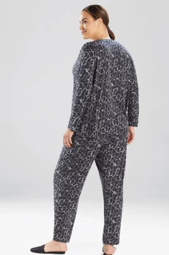 Natori Lounge Bottoms-Wild Instinct Cozy PJ