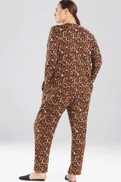 Natori Lounge Bottoms-Wild Instinct Cozy PJ