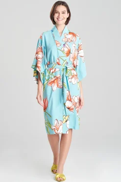 Natori Robes & Kimonos-Wild Poppy Wrap