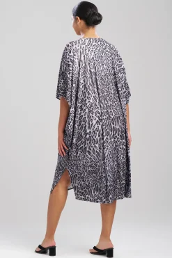 Natori Caftans|Caftan Dresses-Wilderness V-Neck Caftan