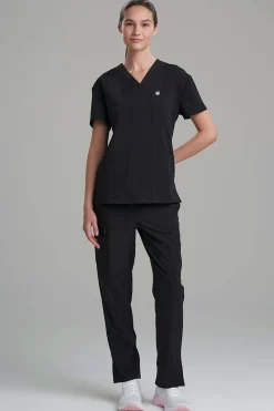 Natori Scrub Tops-Women's 3-Pocket V-Neck Scrub Top