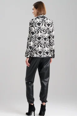 Natori Plus Sizes|Jackets & Outerwear-Yantra Notch Lapel Blazer